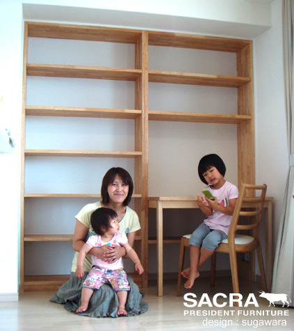 大阪のオーダー家具屋が作った壁面収納